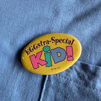 80-90's EGGstra-Special KID! BADGE [S-4368]