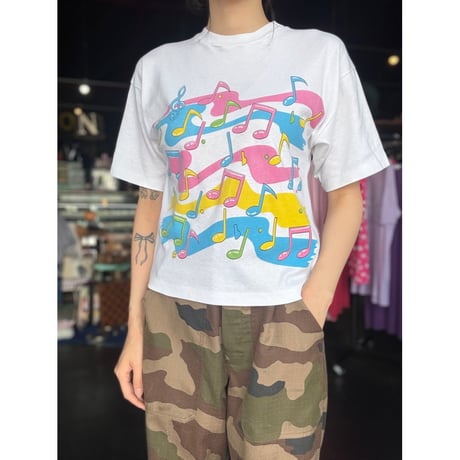 80’S GIRLS MUSIC TEE [S-3912]