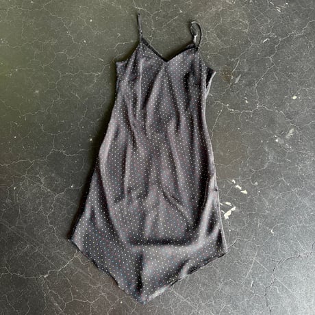 DOT SHEER CAMI DRESS [S-4409]