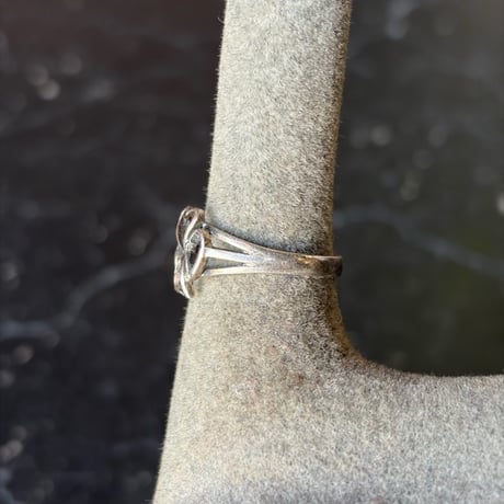 SILVER 925 HEART RING [S-4078]