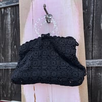 1950-1960 CROCHET BAG [S-7466]