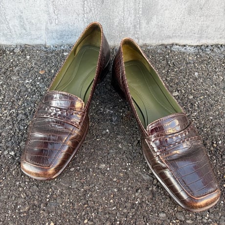 LEATHER LOAFER 27.0cm [S-1299]