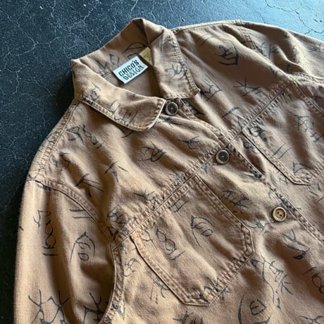 ”CHICO'S” KANJI？ COTTON JACKET [S-0455]