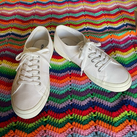 "SUPERGA" CANVAS SNEAKERS 26.0cm [S-3396]