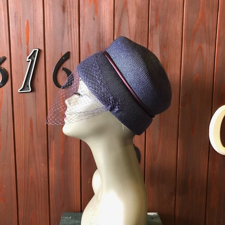 60’S TULLE DESIGN SUMMER HAT [HP-0181]