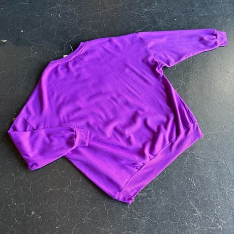 80’S FLOWER DECOLATION SWEAT [S-2152]