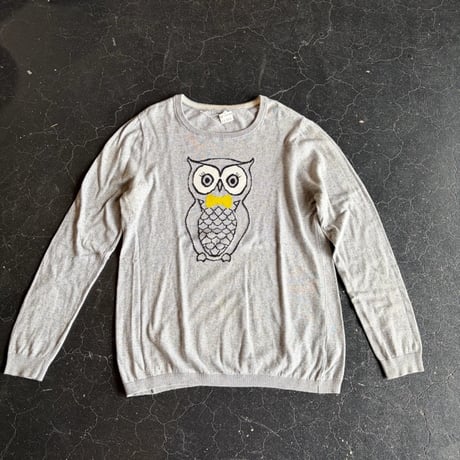OWL COTTON KNIT [S-2977]