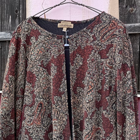 PAISLEY STRETCH TOPS [S-6301]
