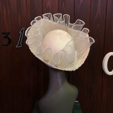80'S DESIGN SUMMER DRESS HAT [HP-0375]
