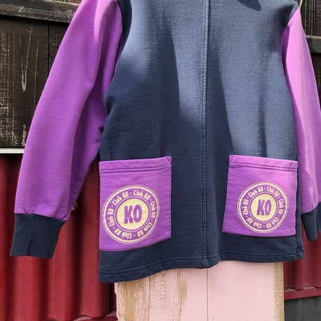 80’S POCKET DESIGN MOCKNECK SWEAT [S-3314]