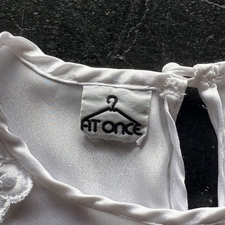 80’S SATIN BLOUSE [S-2761]