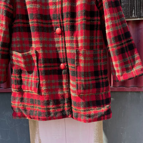 60’S REVERSIBLE WOOL COAT [S-4414]