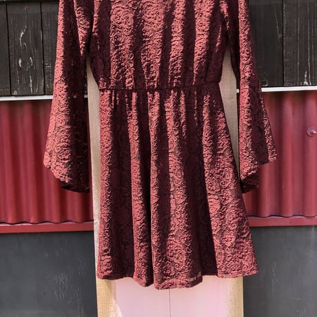 FLARE SLEEVE LACETOPS [S-1072]