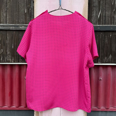 DOT PRINT BLOUSE [S-6500]