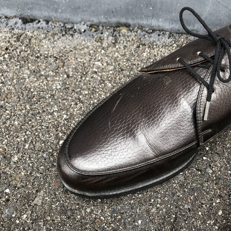 shoesmanページ Gucci Men's Web Leather Derby Dress Shoes Black – Year Zero LA