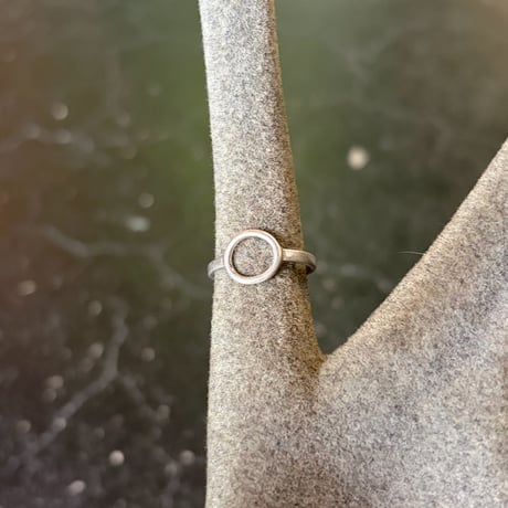 SILVER 925 CIRCLE RING [S-4300]