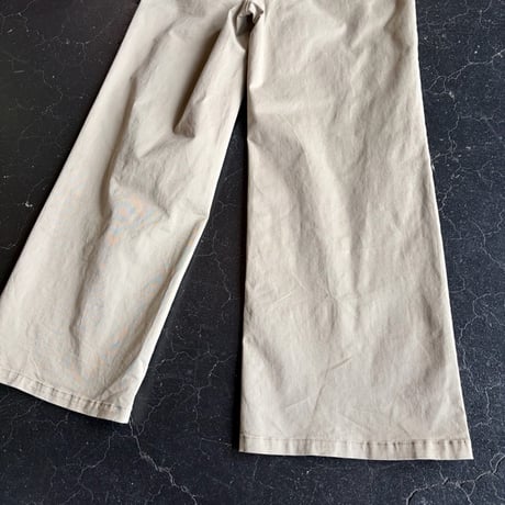 COTTON WIDE PANTS [S-2907]