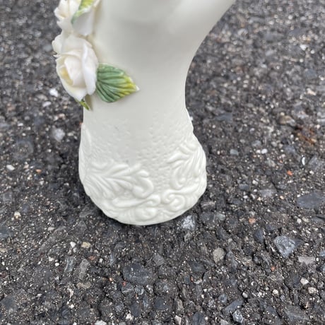 HAND＆FLOWER MOTIF CERAMIC OBJECT [S-4489]