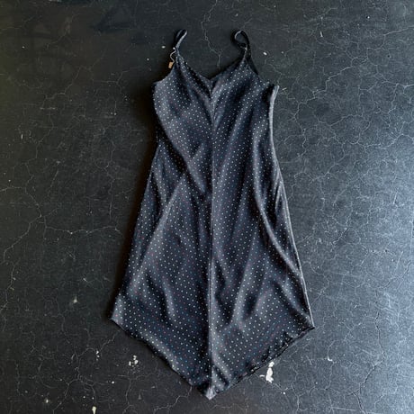 DOT SHEER CAMI DRESS [S-4409]