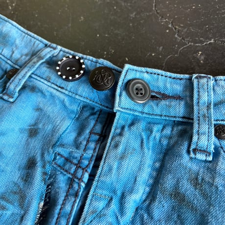 DYED PLEATS SKIRT BELT [S-4372]