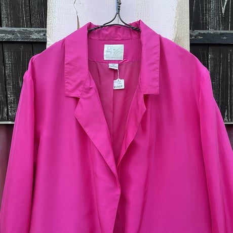 SILK TAILORED JACKET [S-2364]