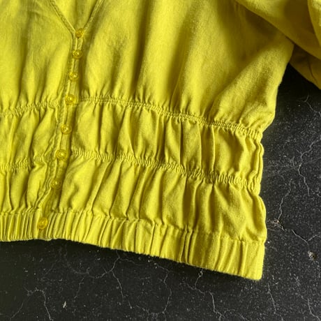 DESIGN LINEN BLOUSE [S-0105]