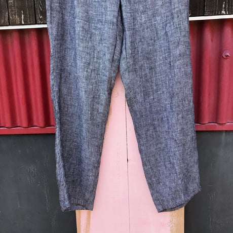 LINEN SLACKS [S-1854]
