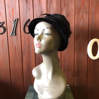 60'S FEATHER DESIGN HAT[S-3005]