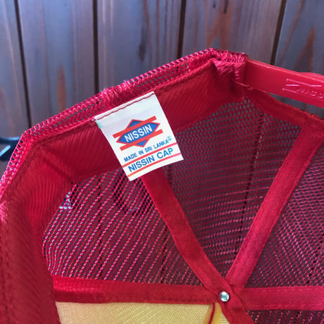 RED MESH CAP [S-0509]