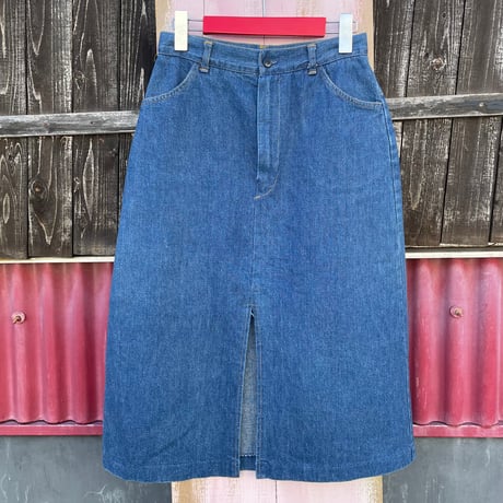 80’S DENIM SKIRT [S-7376]