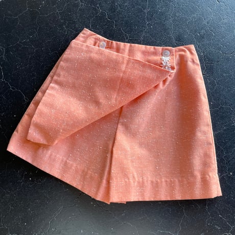 70'S FLOWER LACE SKIRT PANTS [S-3098]