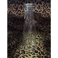 Vintage MILK GLASS BOTTLE[J-280]