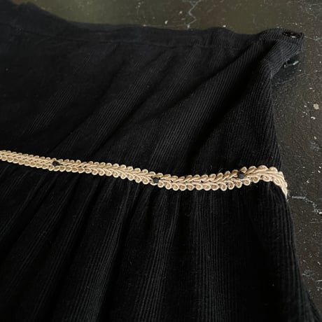 CORDUROY TIERED SKIRT [S-1657]