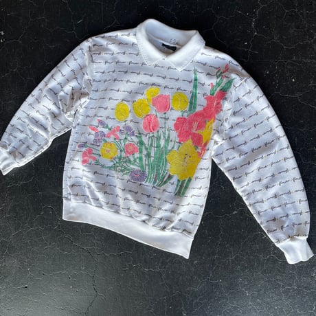 90’S FLOWER SWEAT [S-2100]