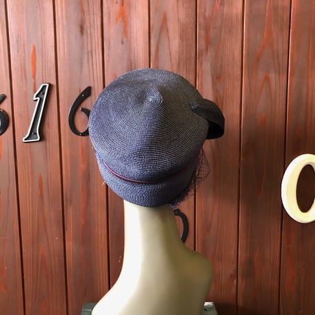 60’S TULLE DESIGN SUMMER HAT [HP-0181]