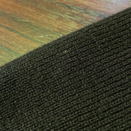 50’S "BALISE" BLACK WOOL MARINE KNIT [S-4009]