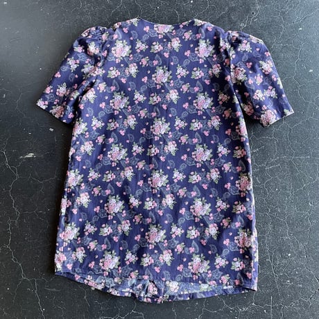 FLOWER×PAISLEY BLOUSE [S-4042]