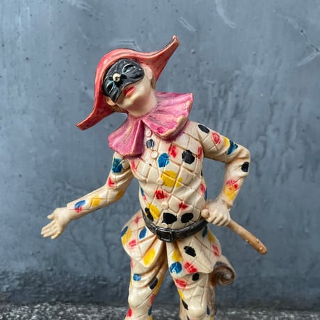 VINTAGE PIERROT ORNAMENT [J-209]