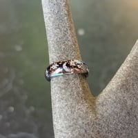 SILVER 925 STAR ＆ MOON RING [S-4307]