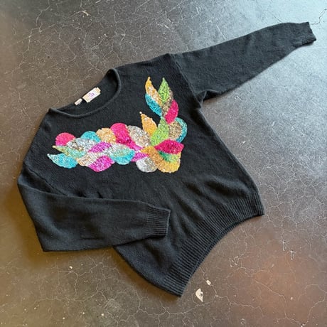 80'S SPANGLE SILK KNIT [S-0729]