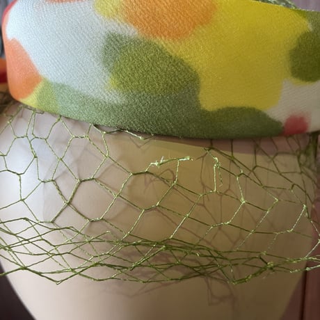 60’S COLOR PATTERN HEAD DRESS [S-6387]