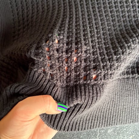 COTTON MESH KNIT [S-3346]