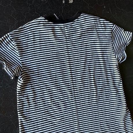 BORDER TEE DRESS [S-4158]