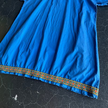 80’S ETHNIC LONG DRESS [S-1186]