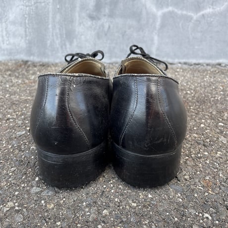SQUARE TOE LEATHER SHOES 26.5cm [S-1952]