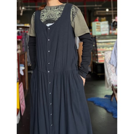 COTTON LONG DRESS [S-7263]