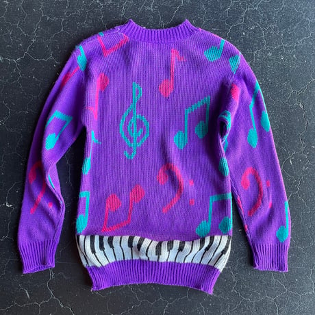 80’S MUSIC KNIT [S-0770]