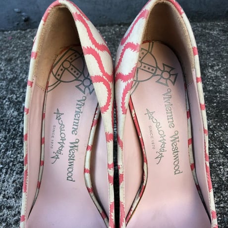 "Vivienne Westwood ANGLOMANIA " DESIGN PUMPS 23.0-24.0cm [S-4408]