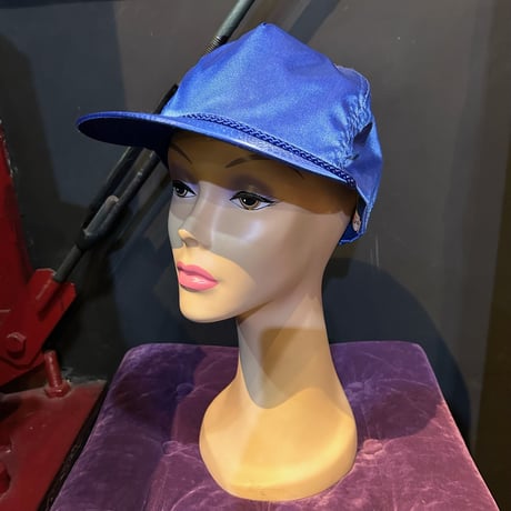 BLUE SATIN CAP [S-3358]