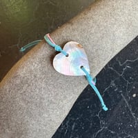 HEART SHELL BRACELET [S-4350]